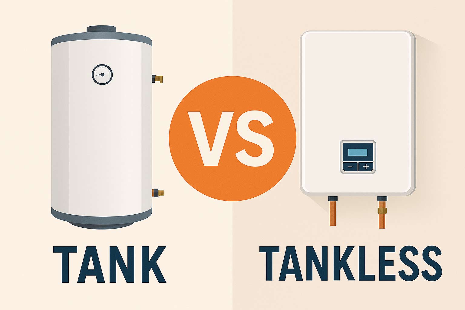 Tank vs. Tankless: Which Water Heater Is Right for Your Home?