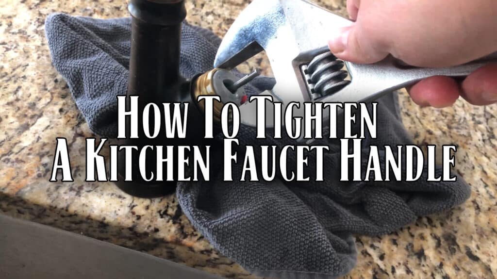 Tighten A Loose Kitchen Faucet Handle That Keeps Leaking   How To Tighten A Leaky Kitchen Faucet Handle 1024x575 