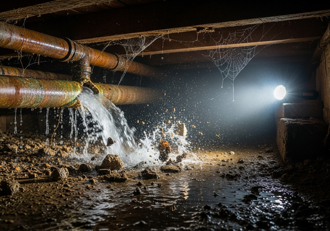 The Top 5 Causes of Burst Pipes in North Carolina Homes