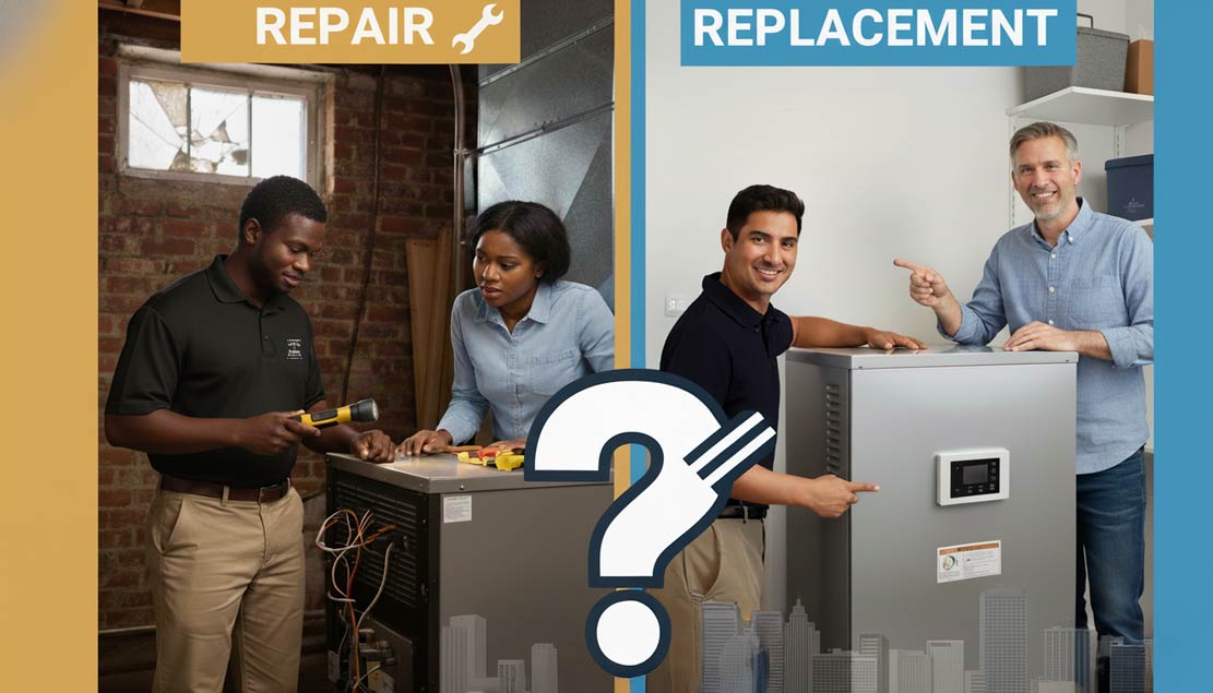 Furnace Repair vs. Replacement: What Charlotte, NC Homeowners Should Know